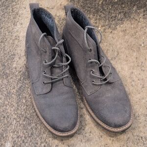 Original Penguin Charcoal Chukka Boots